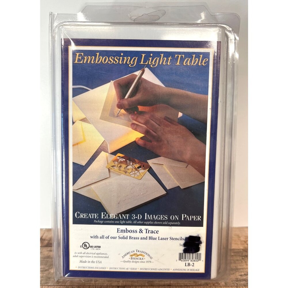 American Traditional Embossing Light Table For Crafting & Paper Art
